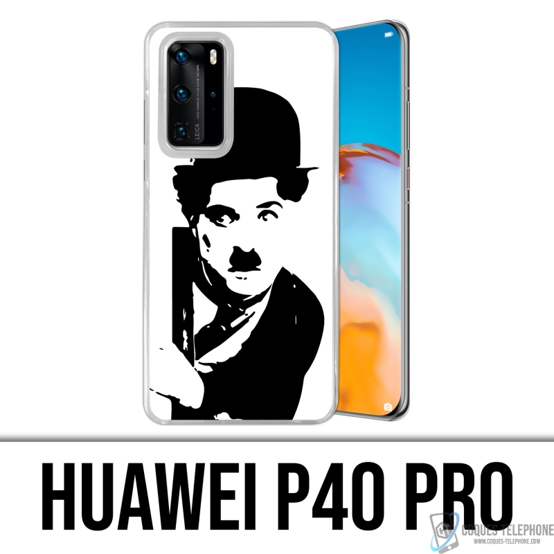 Huawei P40 Pro case - Charlie Chaplin