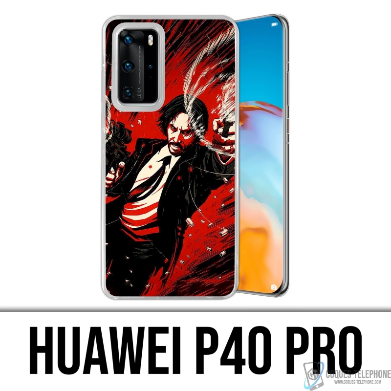 Funda Huawei P40 Pro - John Wick Comics