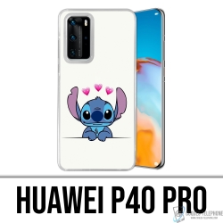 Coque Huawei P40 Pro - Stitch Amoureux