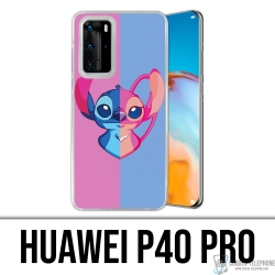 Huawei P40 Pro Case - Stitch Angel Heart Split