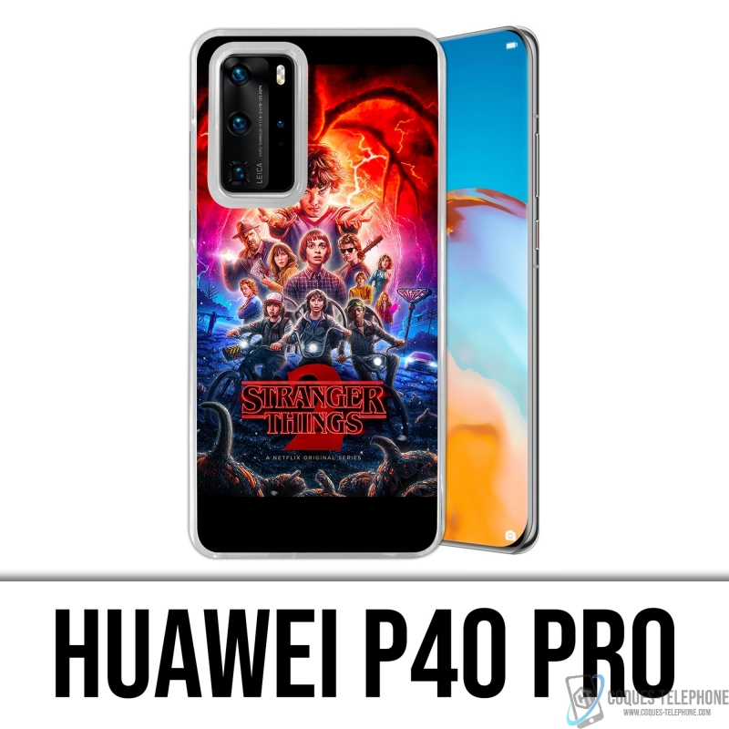 Coque Huawei P40 Pro - Stranger Things Poster