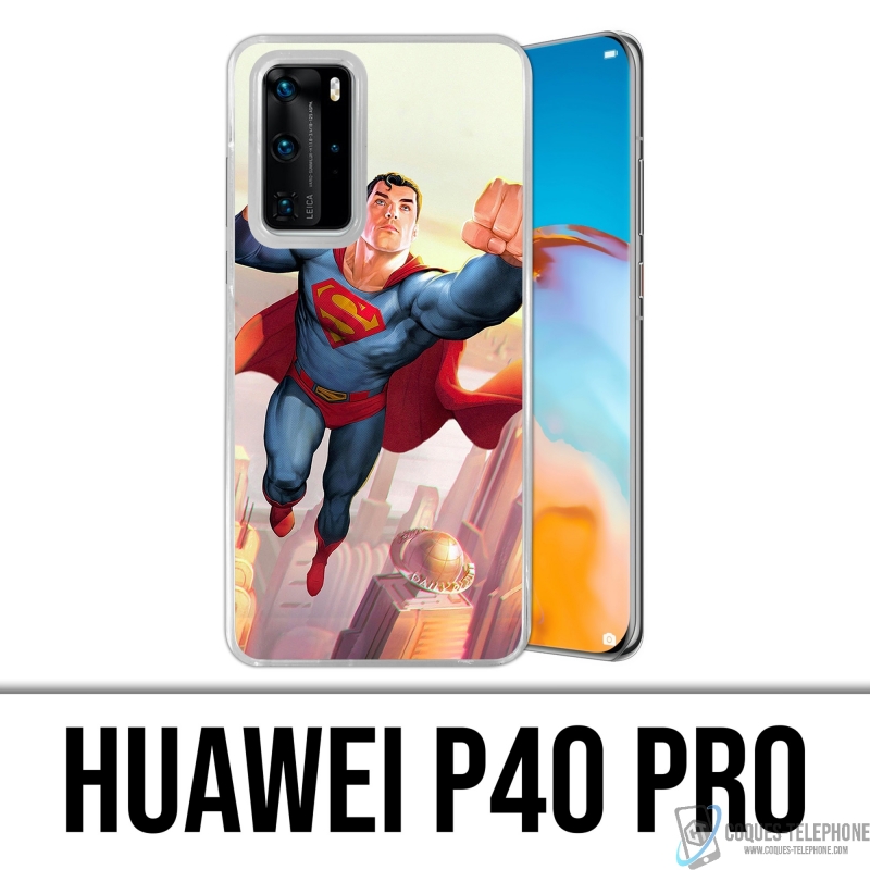Custodia per Huawei P40 Pro - Superman Man Of Tomorrow