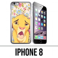 Coque iPhone 8 - Roi Lion Simba Grimace