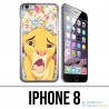 Coque iPhone 8 - Roi Lion Simba Grimace