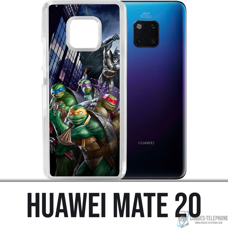 Custodia Huawei Mate 20 - Batman Vs Teenage Mutant Ninja Turtles