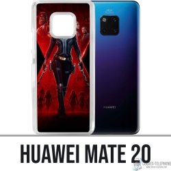 Huawei Mate 20 Case - Schwarzes Witwenplakat