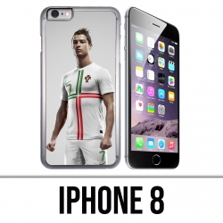 Coque iPhone 8 - Ronaldo Football Splash
