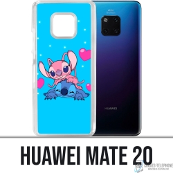Coque Huawei Mate 20 - Stitch Angel Love