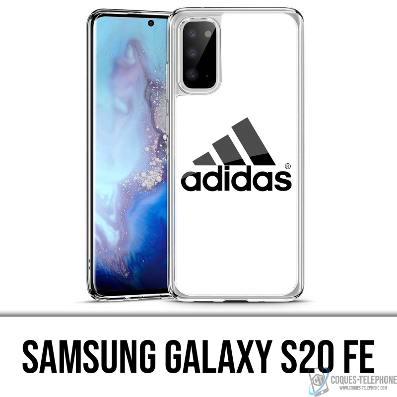 Coque Samsung Galaxy S20 FE - Adidas Logo Blanc