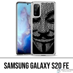 Cover per Samsung Galaxy S20 FE - Anonimo