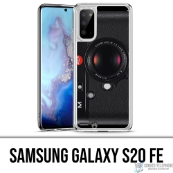 Custodia per Samsung Galaxy S20 FE - Fotocamera vintage nera