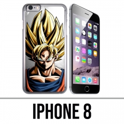 Coque iPhone 8 - Sangoku Mur Dragon Ball Super