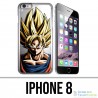 Funda iPhone 8 - Sangoku Wall Dragon Ball Super