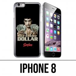 Funda iPhone 8 - Scarface Obtenga dólares