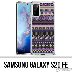 Custodia per Samsung Galaxy S20 FE - Viola azteco