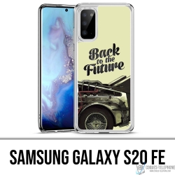 Coque Samsung Galaxy S20 FE - Back To The Future Delorean