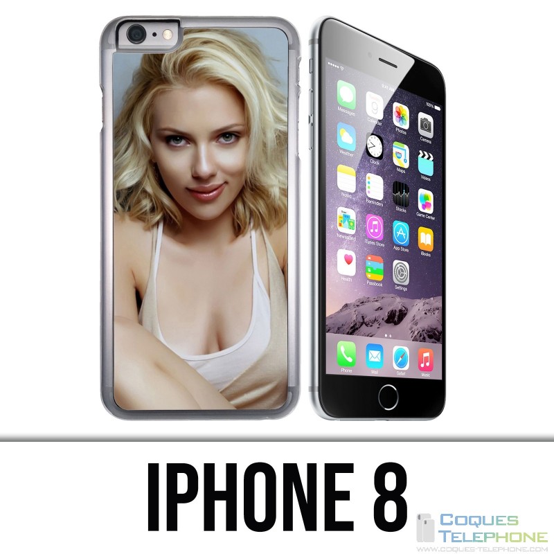 Coque iPhone 8 - Scarlett Johansson Sexy
