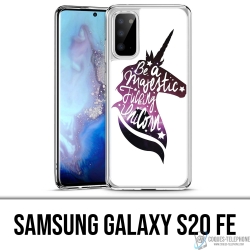 Samsung Galaxy S20 FE case - Be A Majestic Unicorn