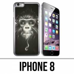 Coque iPhone 8 - Singe Monkey Anonymous