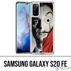 Samsung Galaxy S20 FE case - Casa De Papel Berlin Mask Split