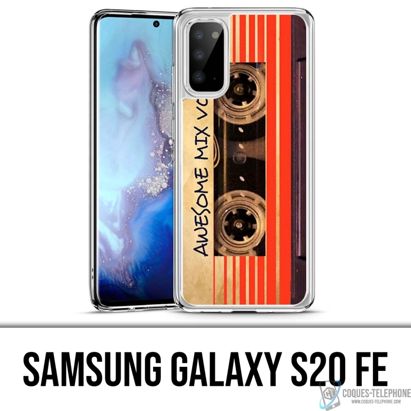 Samsung Galaxy S20 FE Case - Guardians Of The Galaxy Vintage Audio Cassette