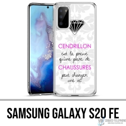 Custodia per Samsung Galaxy S20 FE - Citazione di Cenerentola