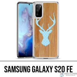 Coque Samsung Galaxy S20 FE - Cerf Bois Oiseau