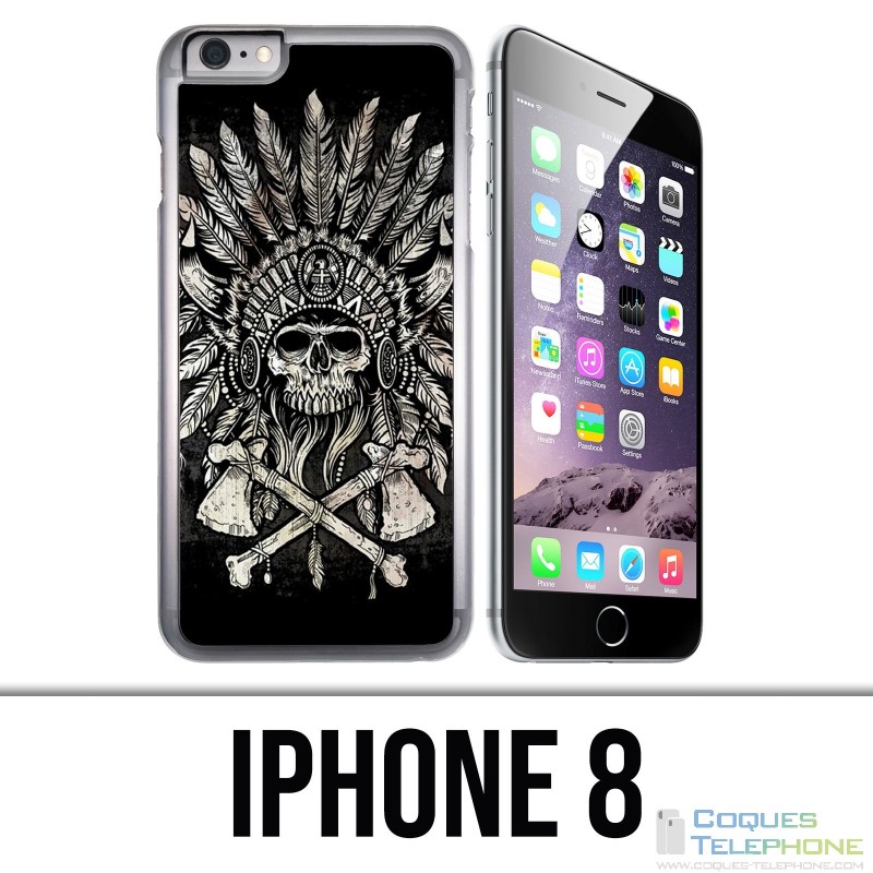 Funda iPhone 8 - Plumas de calavera
