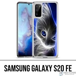Custodia per Samsung Galaxy S20 FE - Gatto occhi azzurri
