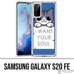 Custodie e protezioni Samsung Galaxy S20 FE - Gatto, voglio la tua anima