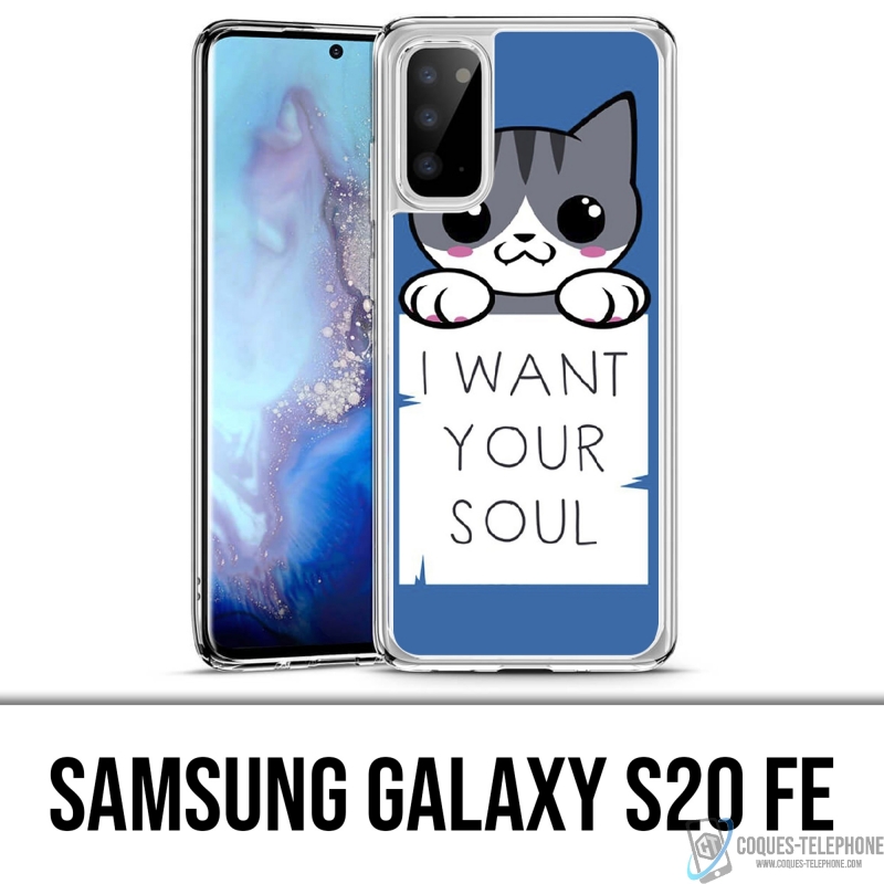 Coque Samsung Galaxy S20 FE - Chat I Want Your Soul