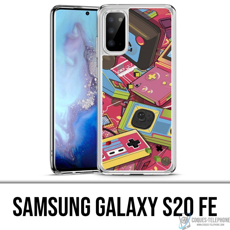 Samsung Galaxy S20 FE Case - Retro Vintage Consoles