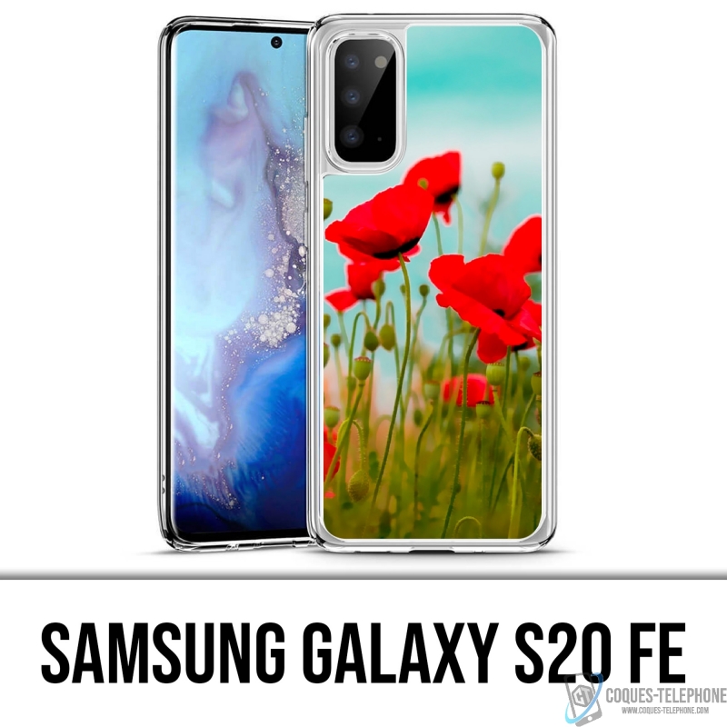Custodia per Samsung Galaxy S20 FE - Poppies 2