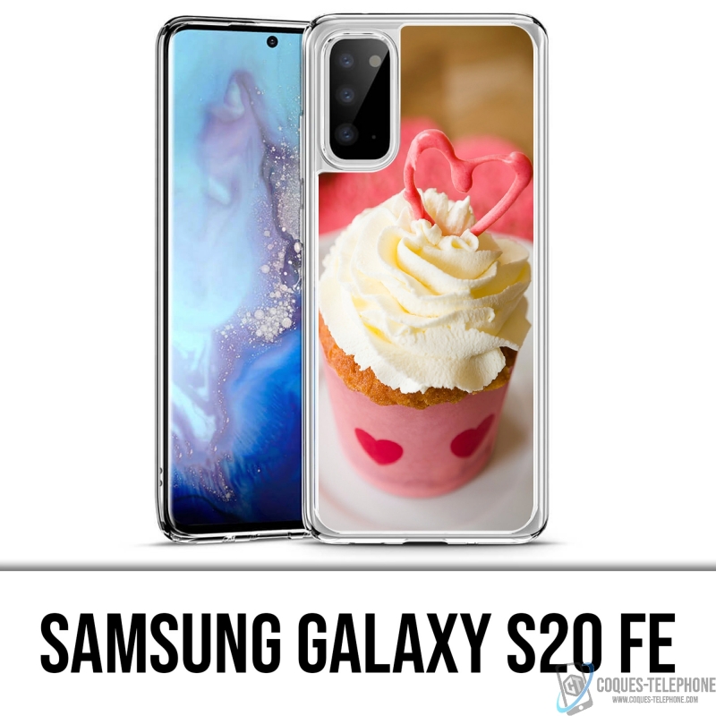 Custodia per Samsung Galaxy S20 FE - Cupcake rosa
