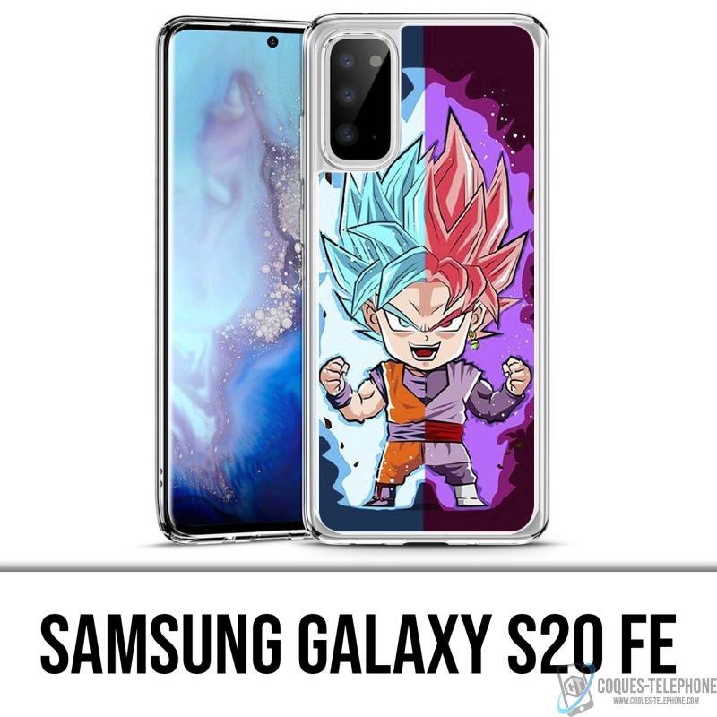Samsung Galaxy S20 FE case - Dragon Ball Black Goku Cartoon