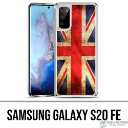 Funda para Samsung Galaxy S20 FE - Bandera del Reino Unido vintage