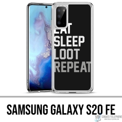 Funda Samsung Galaxy S20 FE - Eat Sleep Loot Repeat