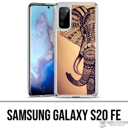 Samsung Galaxy S20 FE Case - Vintage Aztec Elephant