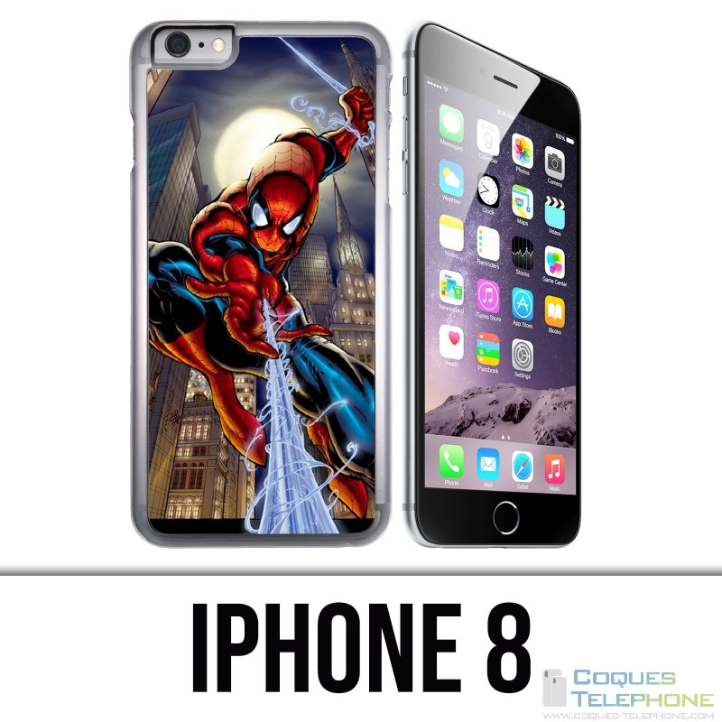 Coque iPhone 8 - Spiderman Comics