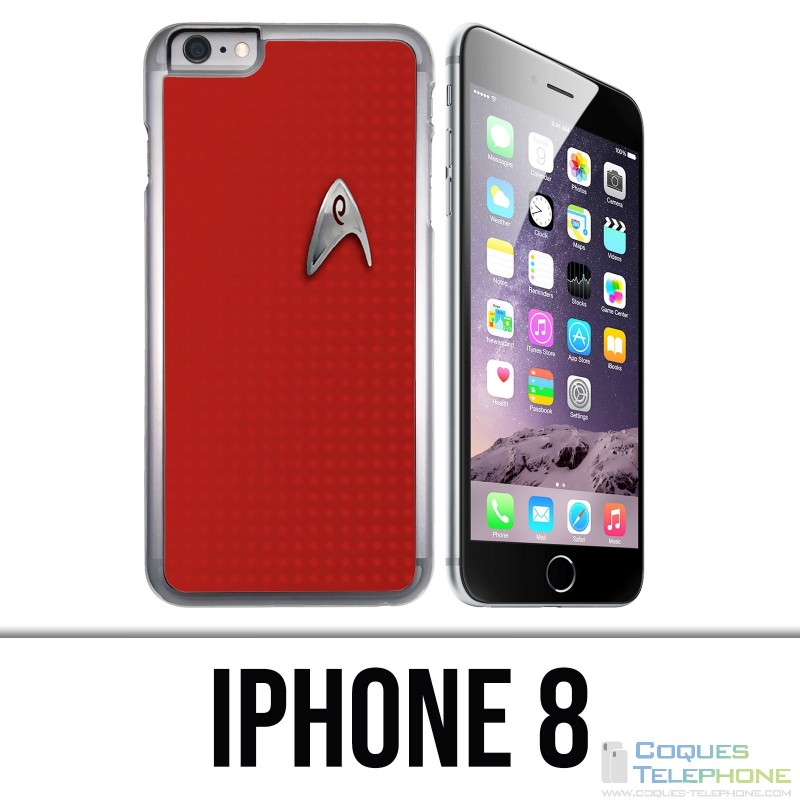 IPhone 8 case - Star Trek Red
