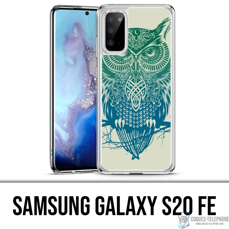 Samsung Galaxy S20 FE Case - Abstract Owl