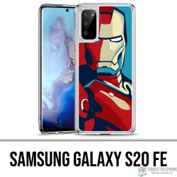 Póster Funda Samsung Galaxy S20 FE - Diseño de Iron Man