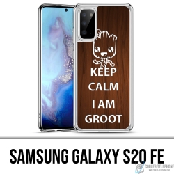 Samsung Galaxy S20 FE case - Keep Calm Groot