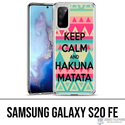 Samsung Galaxy S20 FE case - Keep Calm Hakuna Mattata