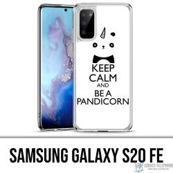 Custodia per Samsung Galaxy S20 FE - Keep Calm Pandicorn Panda Unicorn