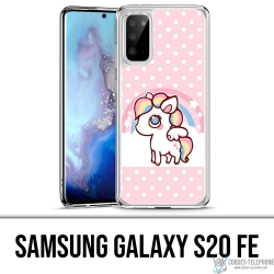 Custodia per Samsung Galaxy S20 FE - Unicorno Kawaii