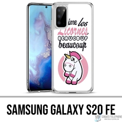 Funda Samsung Galaxy S20 FE - Unicornios