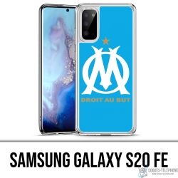 Custodia per Samsung Galaxy S20 FE - Om logo blu marsiglia