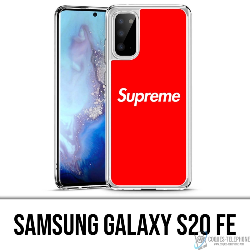 Coque Samsung Galaxy S20 FE - Logo Supreme