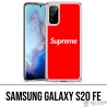 Coque Samsung Galaxy S20 FE - Logo Supreme